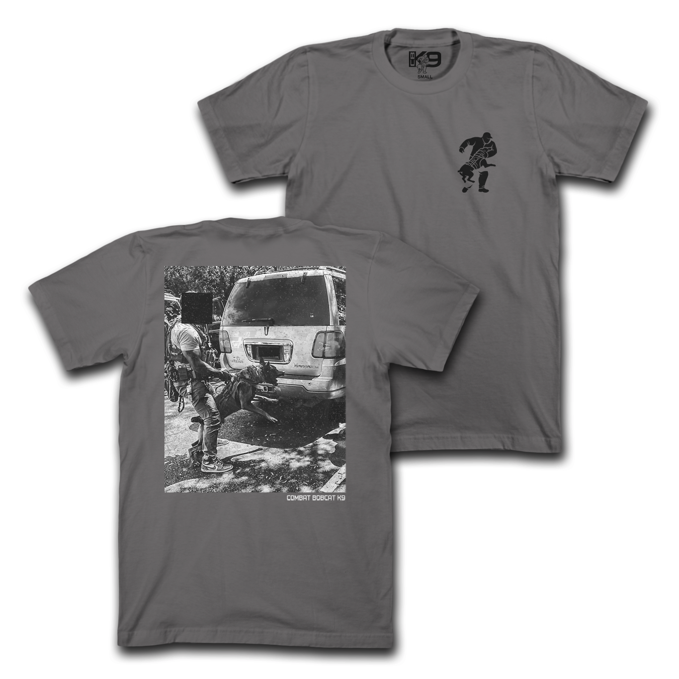 Violence Unleashed Heavyweight Tee - Grey/Black