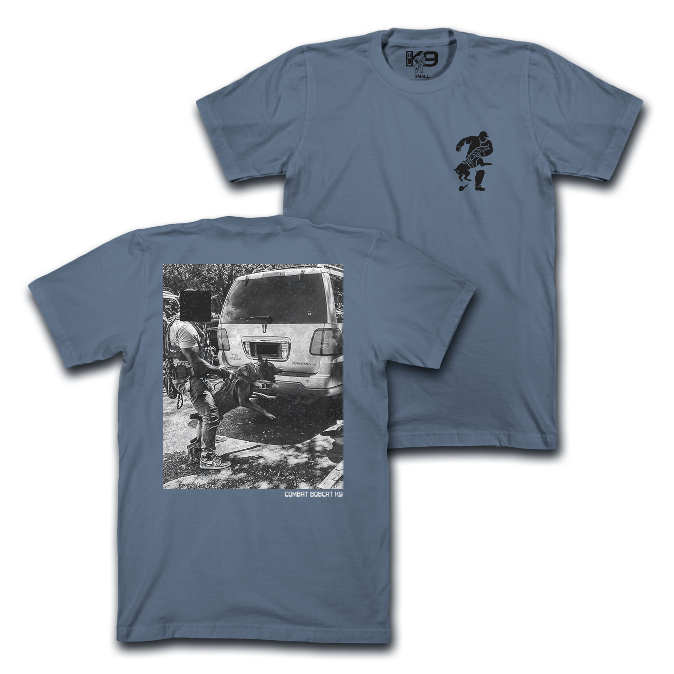 Violence Unleashed Heavyweight Tee - Blue/Black