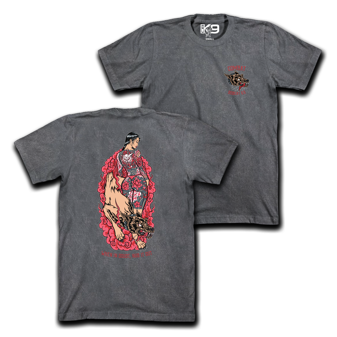 Nub Love Heavyweight Tee - Mineral Wash Black